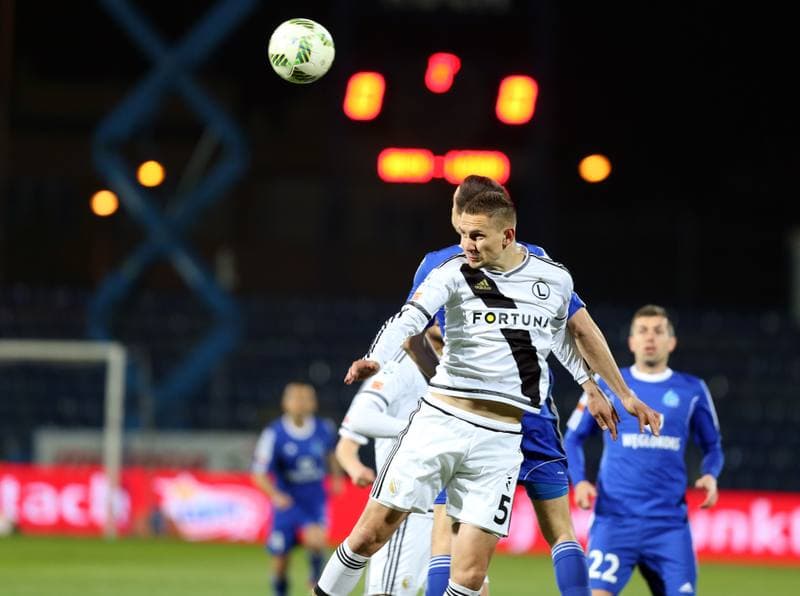 Football. Ekstraklasa. Ruch Chorzow - Legia Warsaw. 19.04.2016