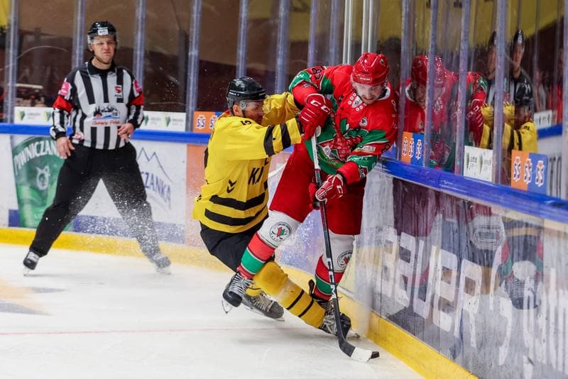 Ice Hockey. Tauron Hokej Liga. GKS Katowice - Zaglebie Sosnowiec. 01.10.2023