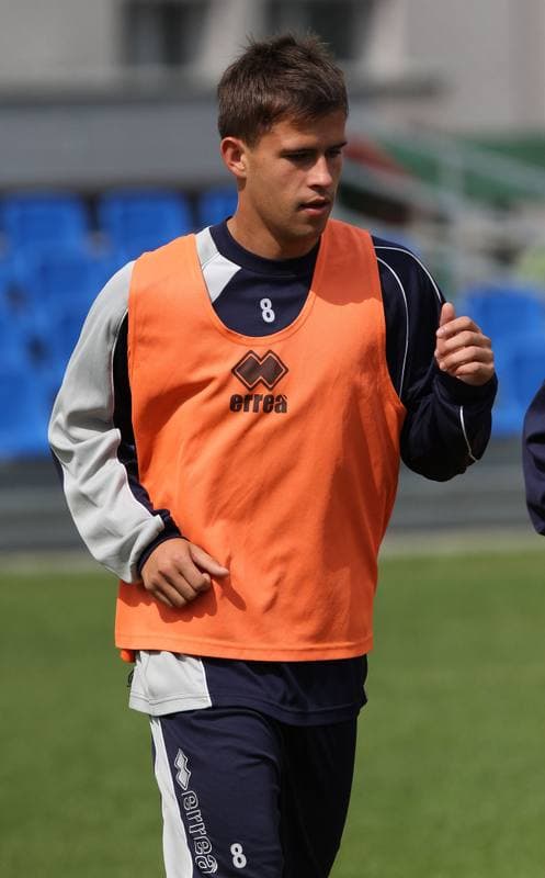 Football. Piast Gliwice. Training. 16.08.2011
