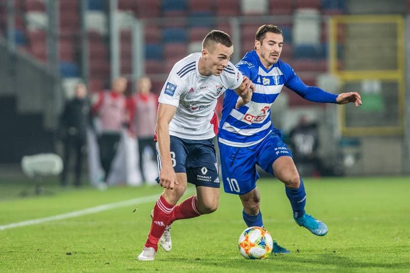 Football. PKO BP Ekstraklasa. Gornik Zabrze - Wisla Plock. 22.11.2019