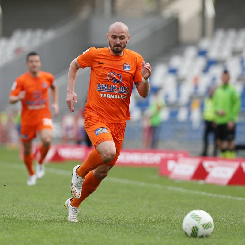 Football. Ekstraklasa. Podbeskidzie Bielsko-Biala - Termalica Bruk-Bet Nieciecza. 17.04.2016