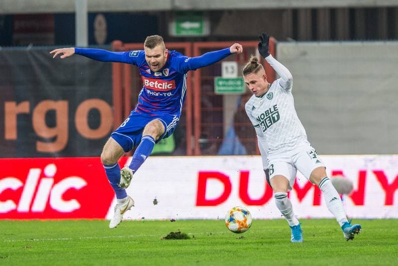 Football. PKO BP Ekstraklasa. Piast Gliwice - Slask Wroclaw. 30.11.2019