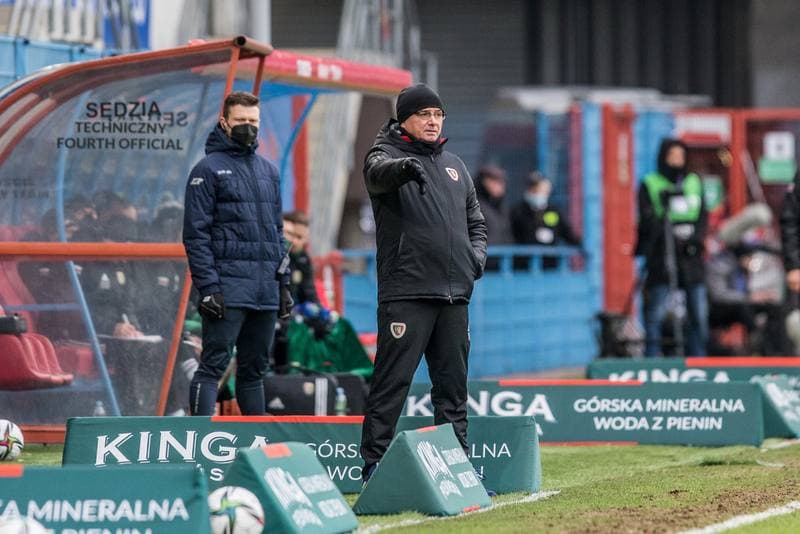 Football. PKO BP Ekstraklasa. Piast Gliwice - Slask Wroclaw. 06.02.2021