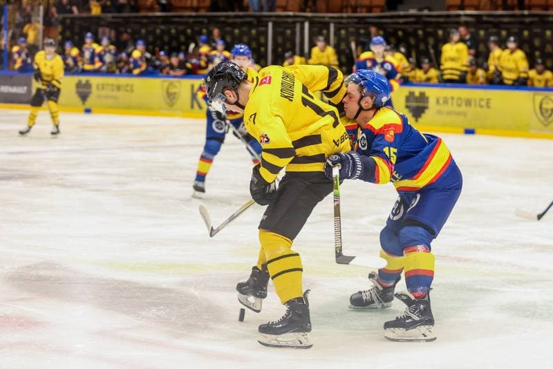 Ice Hockey. Tauron Hokej Liga. GKS Katowice - PZU Podhale Nowy Targ. 06.10.2023