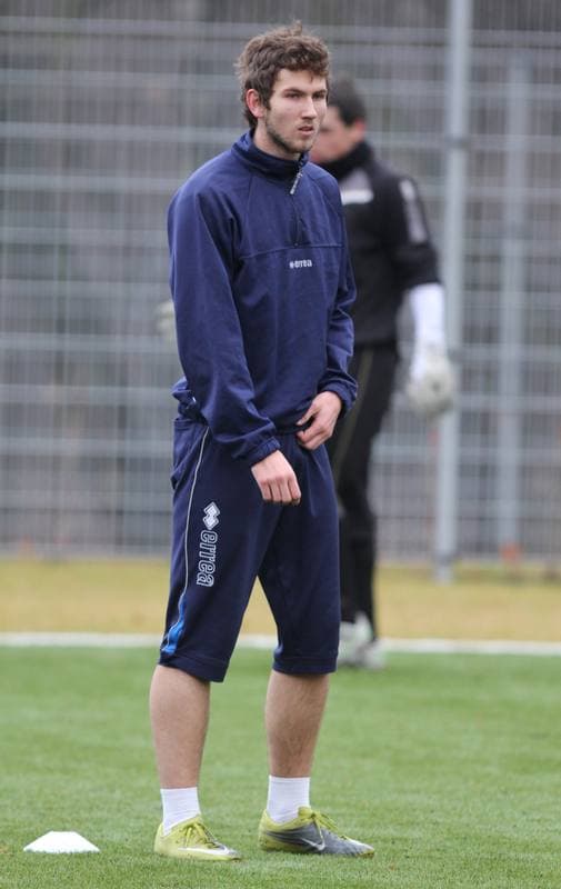 Football. Piast Gliwice. Training. 20.12.2010