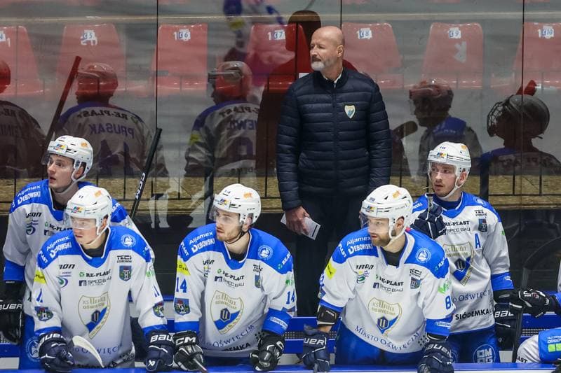 Ice Hockey. Tauron Hokej Liga. Re-Plast Unia Oswiecim - GKS Tychy. 20.10.2023