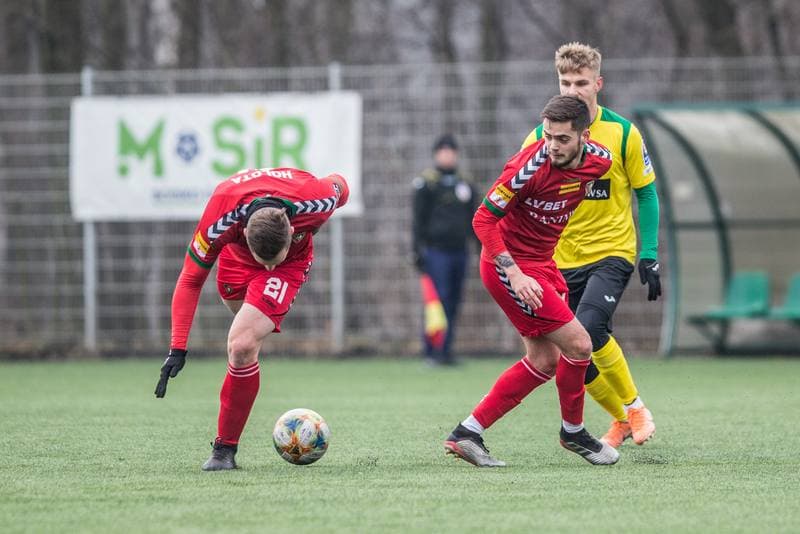 Football. Sparing. GKS Jastrzebie - Zaglebie Sosnowiec. 22.01.2020