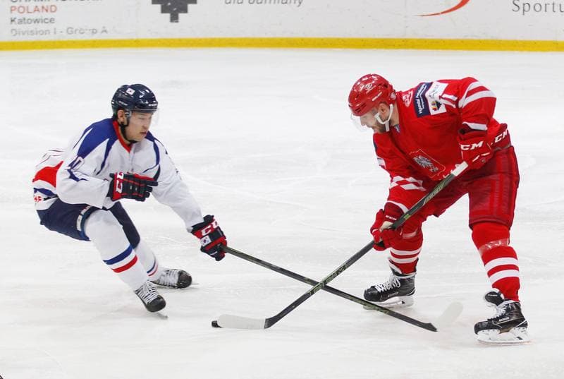 Ice Hockey. International Friendly Match. Poland - Korea. 16.04.2016
