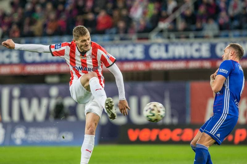 Football. PKO BP Ekstraklasa. Piast Gliwice - Cracovia Krakow. 22.02.2020