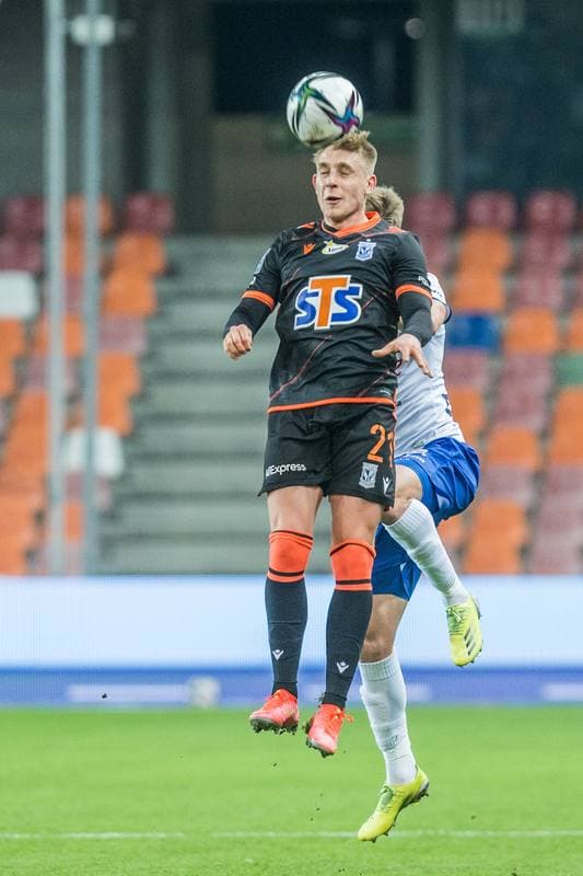 Football. PKO BP Ekstraklasa. Podbeskidzie Bielsko-Biala - Lech Poznan. 23.04.2021