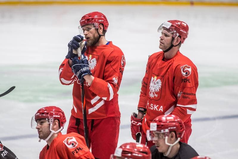 Ice Hockey. Poland national team. Training. 02.05.2021