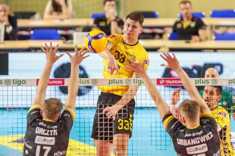 Volleyball. PlusLiga. GKS Katowice - Trefl Gdansk. 22.10.2023