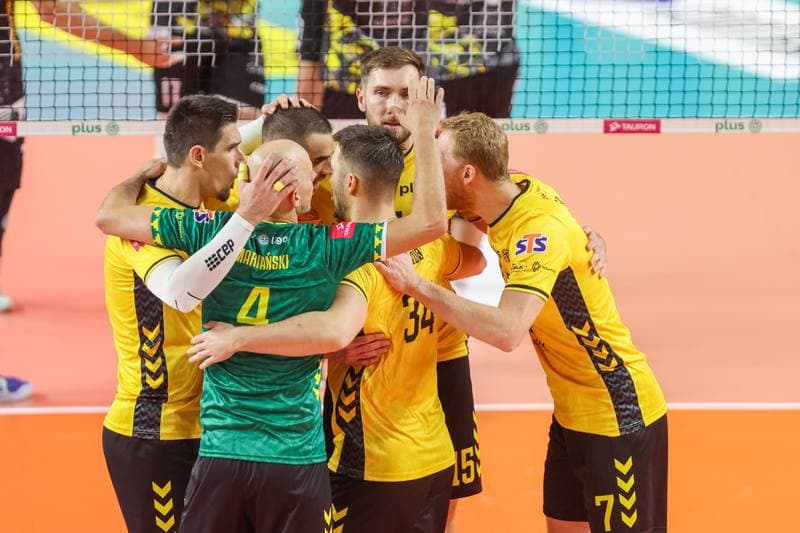 Volleyball. PlusLiga. GKS Katowice - Trefl Gdansk. 22.10.2023