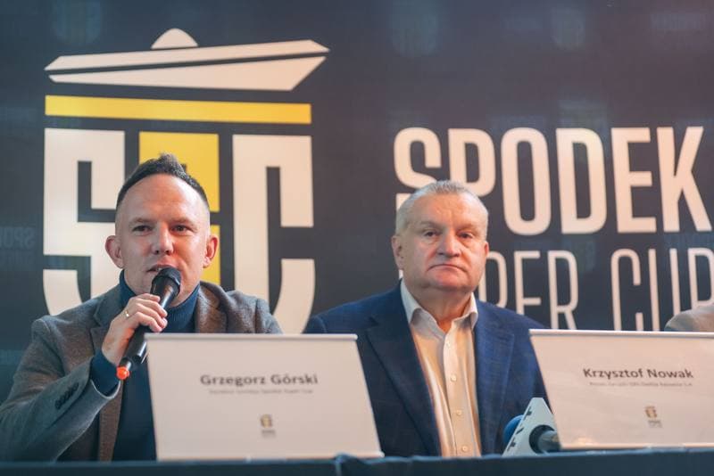 Football. Spodek Super Cup. Press Conference. 24.10.2023