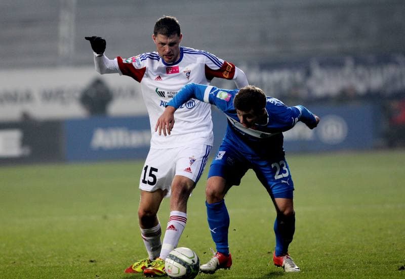 Football. PKO BP Ekstraklasa. Gornik Zabrze - Lech Poznan. 24.10.2010