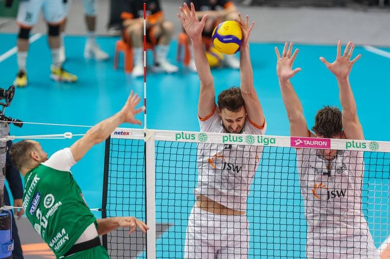 Volleyball. PlusLiga. Jastrzebski Wegiel - Indykpol AZS Olsztyn. 24.10.2023