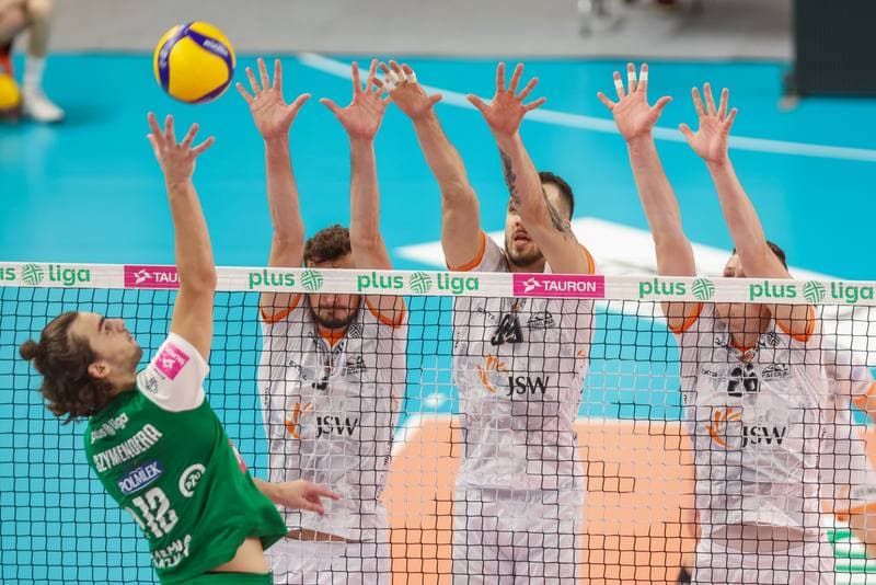 Volleyball. PlusLiga. Jastrzebski Wegiel - Indykpol AZS Olsztyn. 24.10.2023