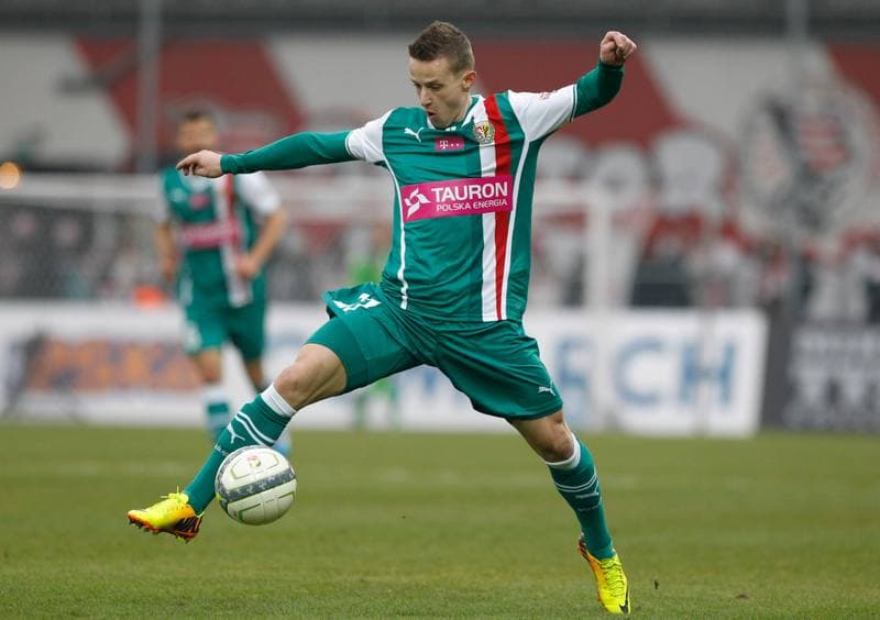 Football. T-Mobile Ekstraklasa. Cracovia Krakow - Slask Wroclaw. 02.03.2014
