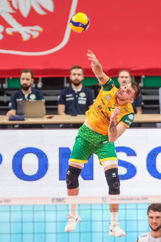 Volleyball. CEV Cup. Aluron CMC Warta Zawiercie - TSV Raiffeisen Hartberg. 25.10.2023