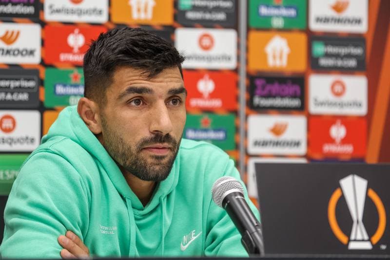 Football. Sporting CP. Press Conference. 25.10.2023