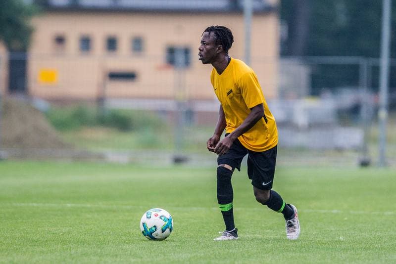 Football. Sparing. LKS Goczalkowice Zdroj - Wieczysta Krakow. 11.07.2020