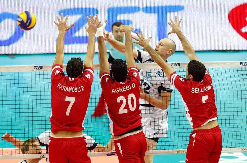 Volleyball. FIVB Men's World Championship. Tunisia - Finland. 07.09.2014