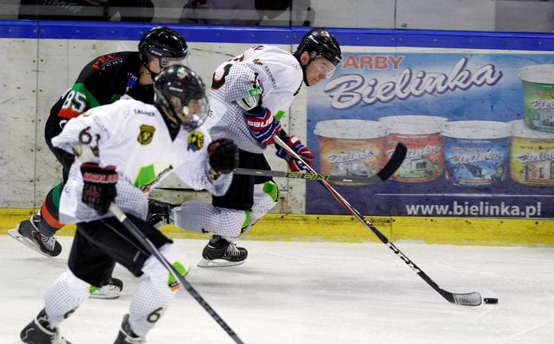Ice Hockey. Polska Hokej Liga. Naprzod Janow - GKS Tychy. 19.10.2014