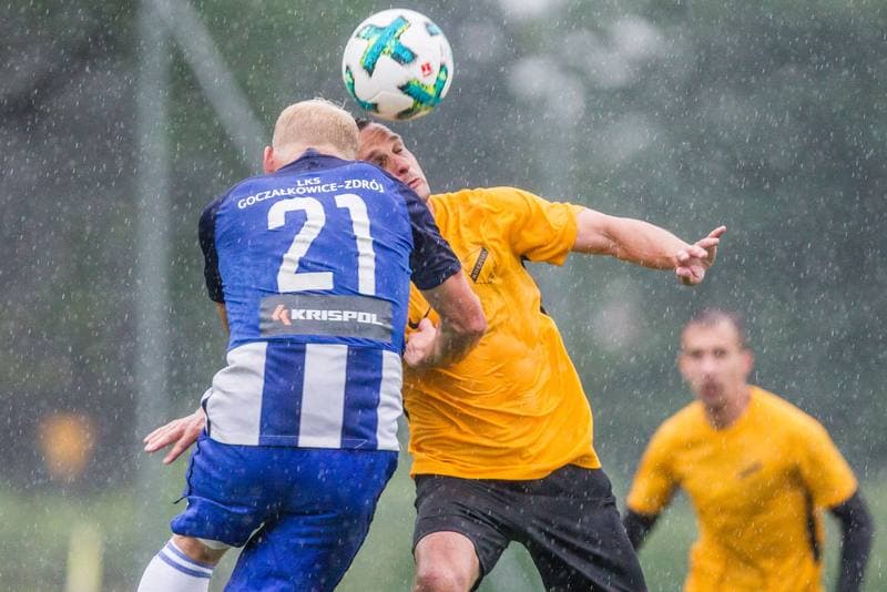 Football. Sparing. LKS Goczalkowice Zdroj - Wieczysta Krakow. 11.07.2020