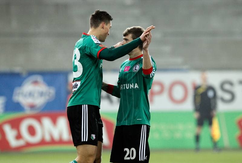 Football. T-Mobile Ekstraklasa. Gornik Zabrze - Legia Warsaw. 22.02.2014