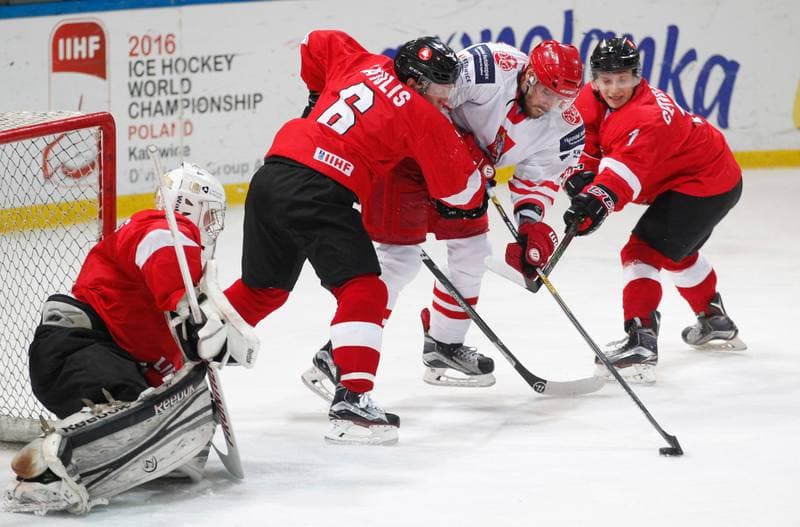 Ice Hockey. International Friendly Match. Poland - Lithuania. 14.04.2016
