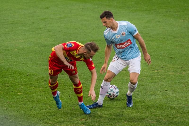 Football. PKO BP Ekstraklasa. Piast Gliwice - Jagiellonia Bialystok. 21.09.2020