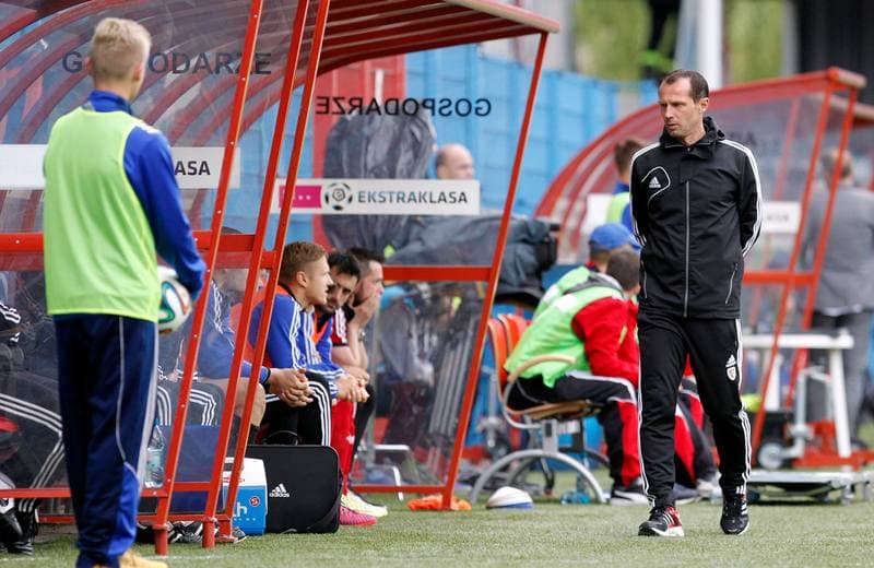 Football. Polish Cup. Piast Gliwice - Podbeskidzie Bielsko Biala. 04.03.2015