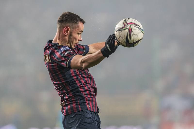 Football. PKO BP Ekstraklasa. Gornik Zabrze - Pogon Szczecin. 12.12.2021