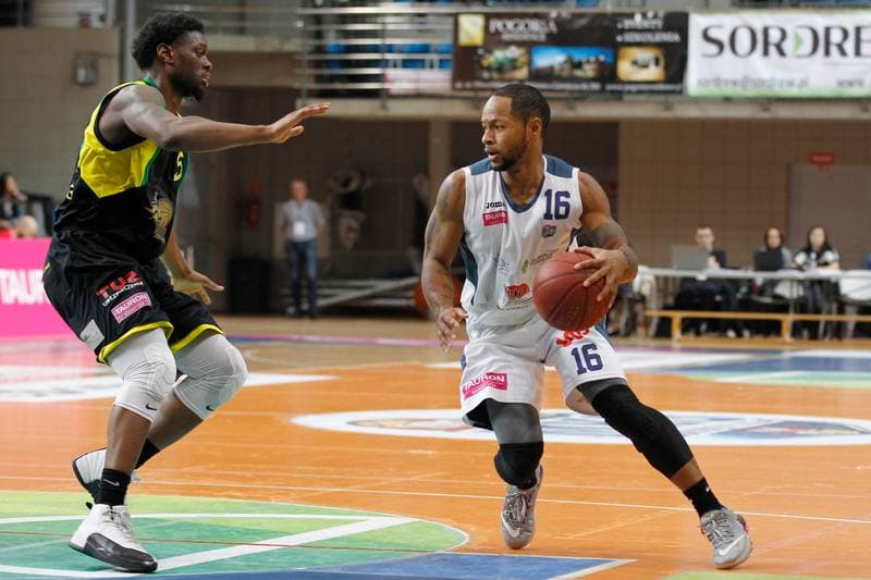 Basketball. Tauron Basket Liga. MKS Dabrowa Gornicza - Siarka Tarnobrzeg. 03.01.2016