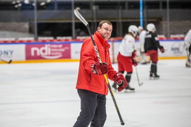 Ice Hockey. Poland U20. Training. 02.11.2020
