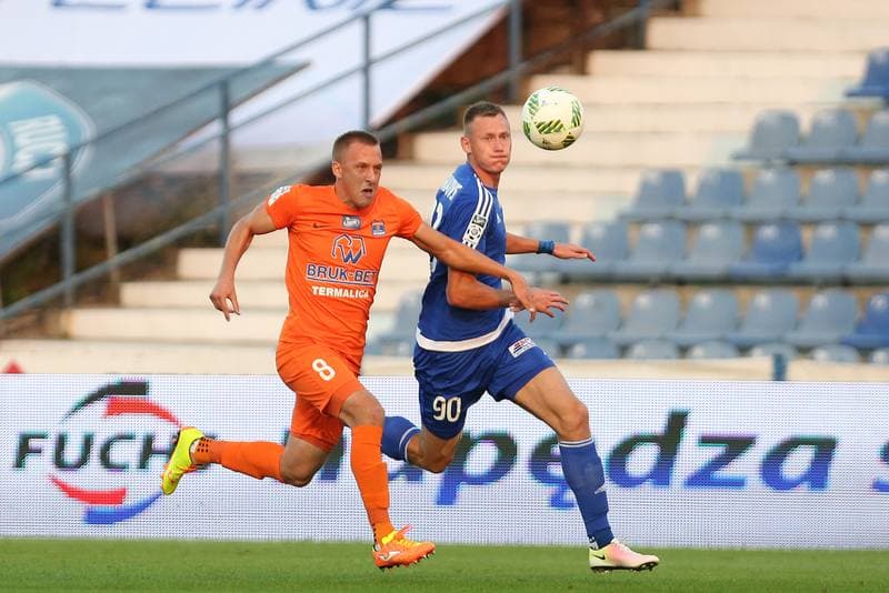 Football. Lotto Ekstraklasa. Ruch Chorzow - Bruk-Bet Termalica Nieciecza. 16.09.2016