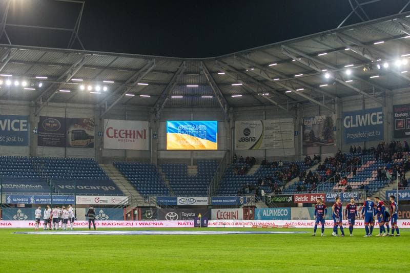 Football. PKO BP Ekstraklasa. Piast Gliwice - Gornik Zabrze. 26.02.2022