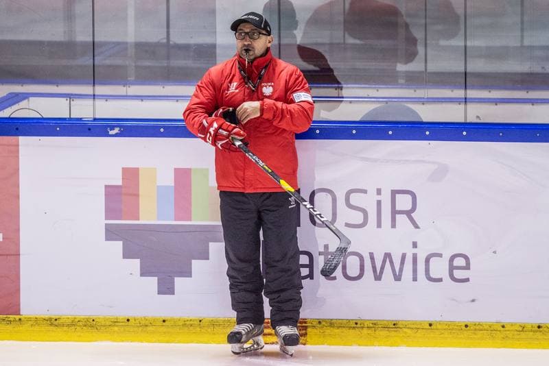 Ice Hockey. Poland national team. Training. 15.12.2020