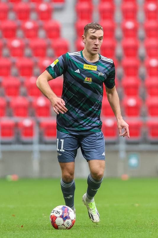 Football. Fortuna I Liga. GKS Tychy - Lechia Gdansk. 05.11.2023