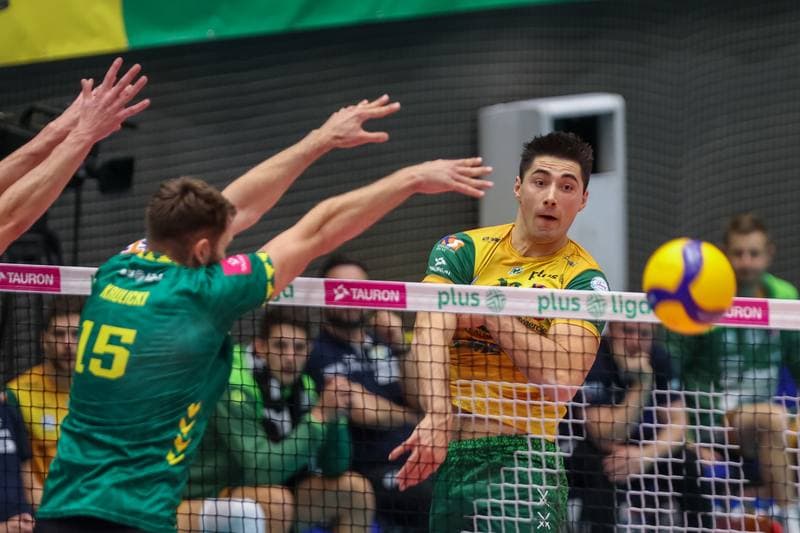 Volleyball. PlusLiga. Aluron CMC Warta Zawiercie - GKS Katowice. 05.11.2023