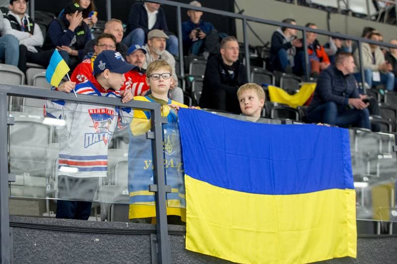 Ice Hockey. World Championship Division 1 Group B. Japan - Ukraine. 30.04.2022