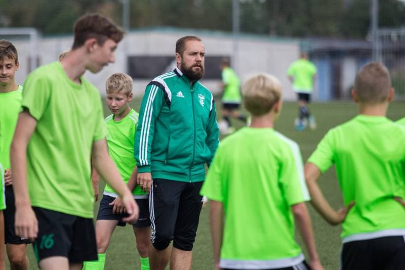 Football. MFK Karvina. Training. 22.08.2017