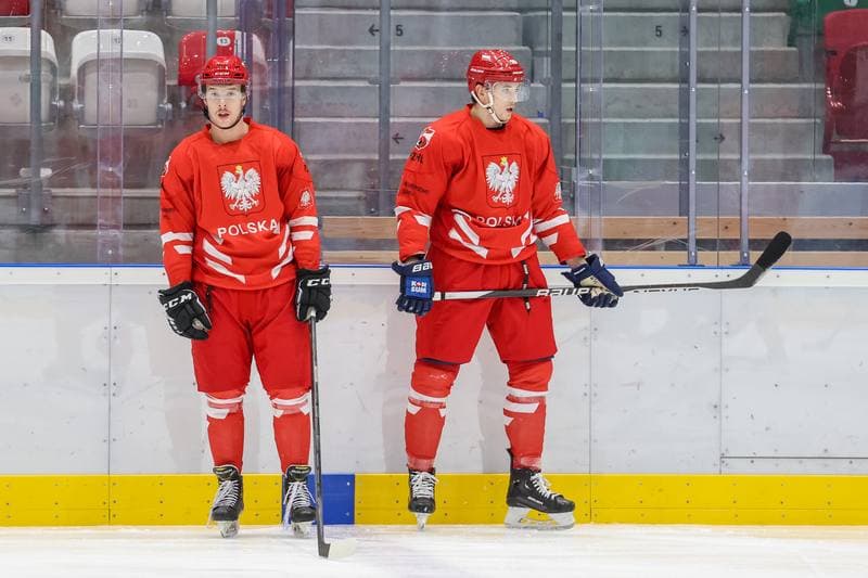 Ice Hockey. Poland national team. Training. 07.11.2023