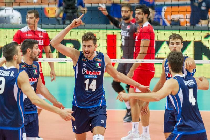 Volleyball. CEV EuroVolley 2017. Italy - Turkey. 30.08.2017