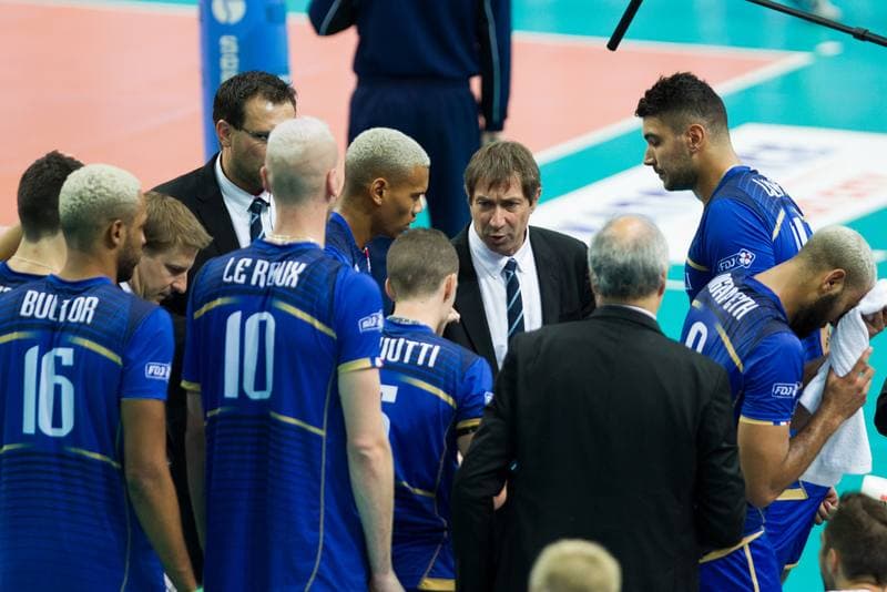 Volleyball. EuroVolley 2017. France - Czech Republic. 30.08.2017