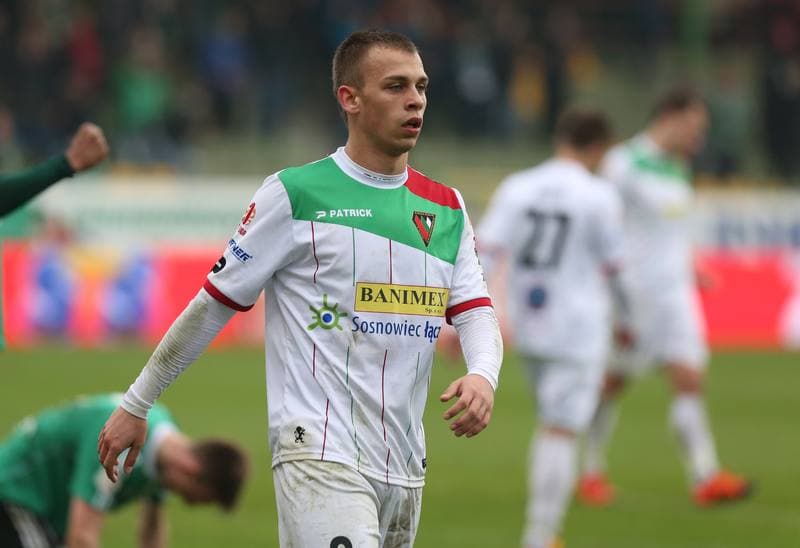 Football. I Liga. GKS Belchatow - Zaglebie Sosnowiec. 10.04.2016