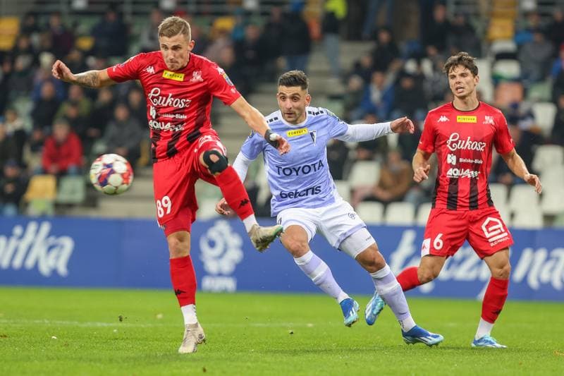 Football. Fortuna Puchar Polski. Podbeskidzie Bielsko-Biala - Pogon Szczecin. 07.11.2023