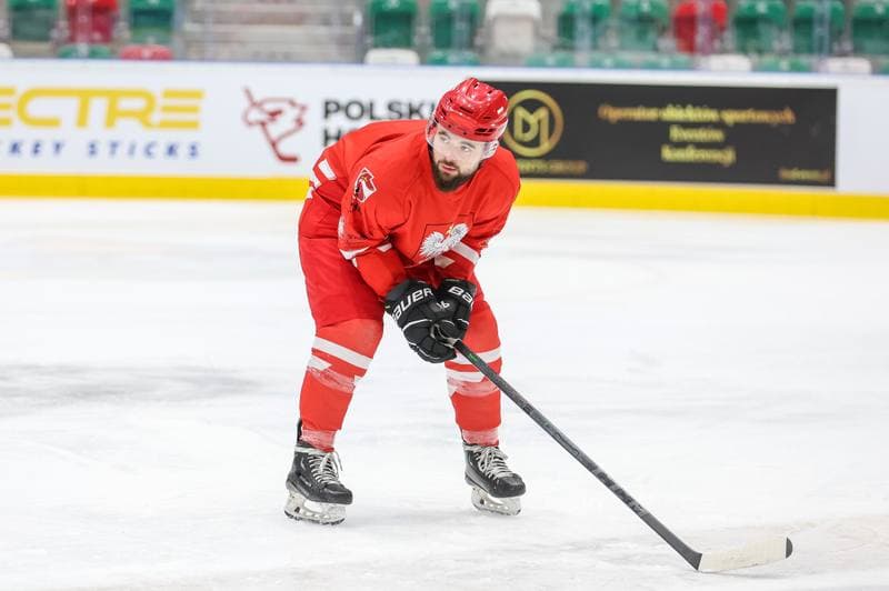 Ice Hockey. Poland national team. Training. 08.11.2023