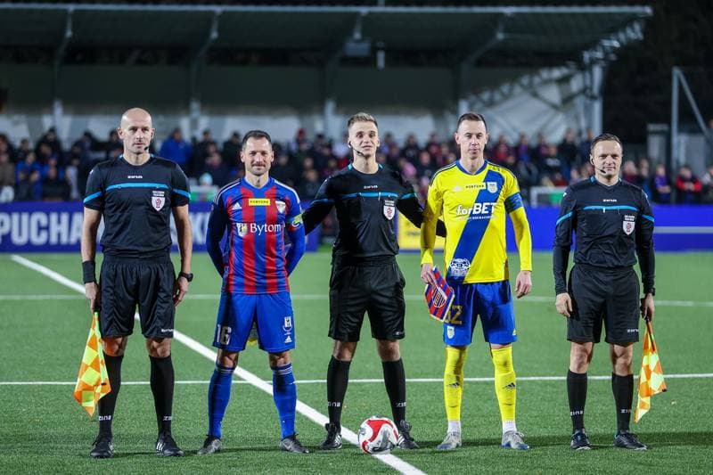 Football. Fortuna Puchar Polski. Polonia Bytom - Arka Gdynia. 08.11.2023