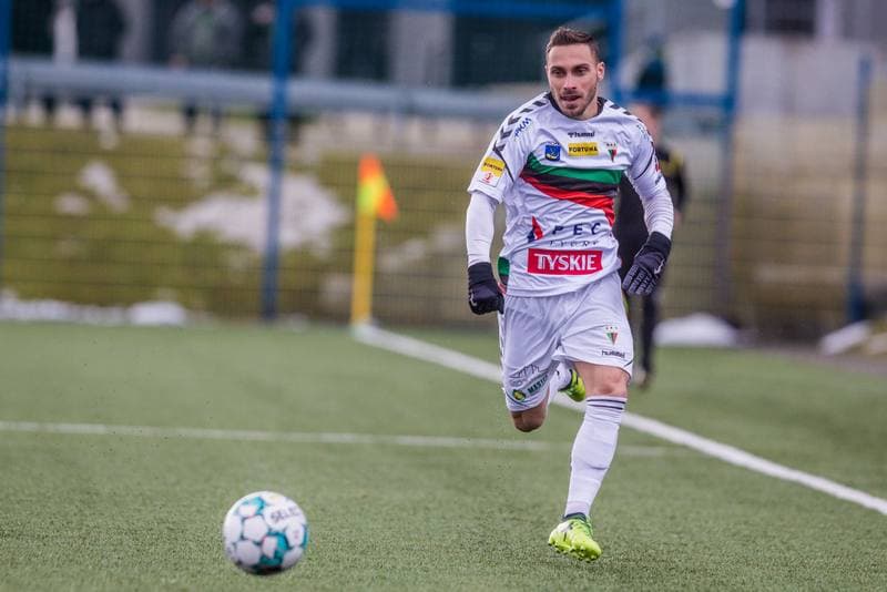 Football. Sparing. GKS Tychy - Fotbal Trinec. 23.01.2021